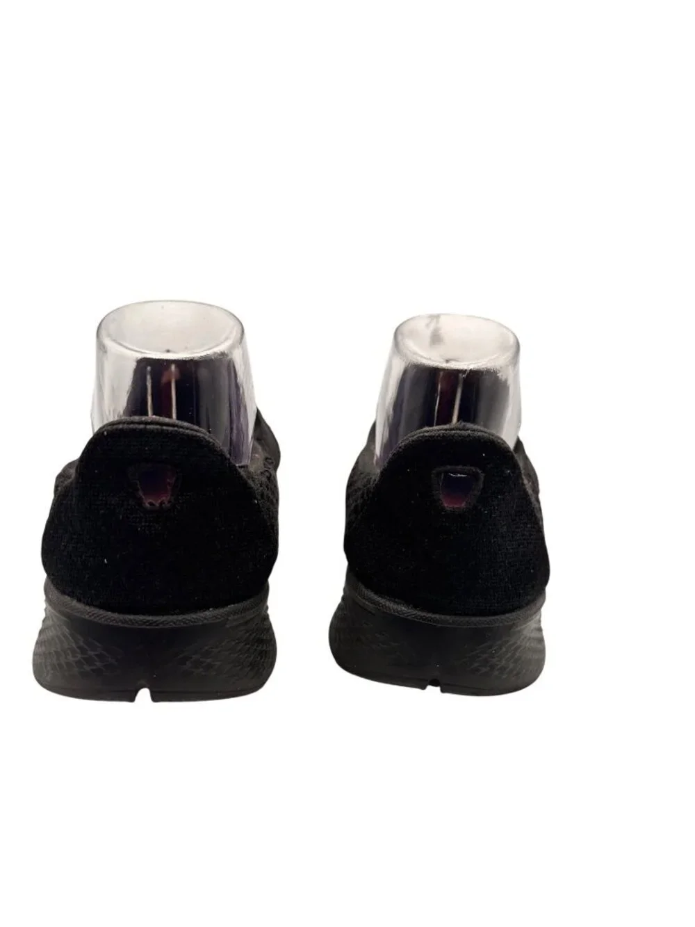 Skechers Size 10 Womens  Slip-On Mesh Comfort Shoes Black